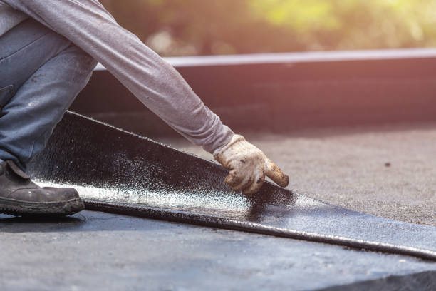 Professional Exterior Waterproofing technician working in Lancaster, PA